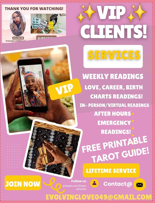 CLIENT VIP SERVICES!