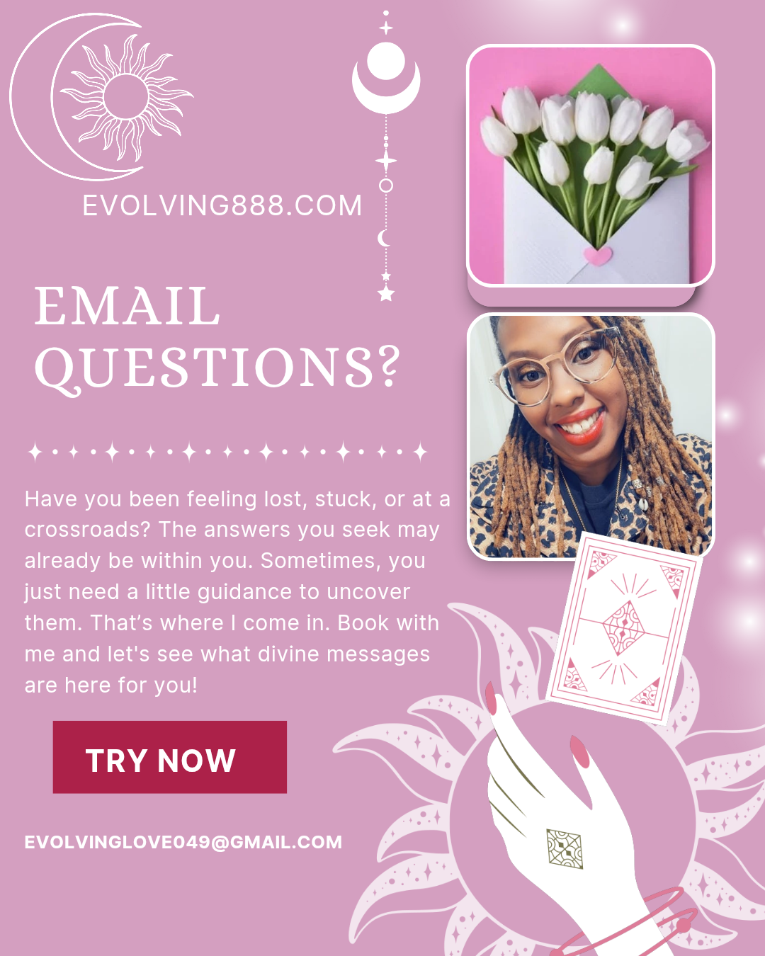 EMAIL PRIVATE QUESTIONS?